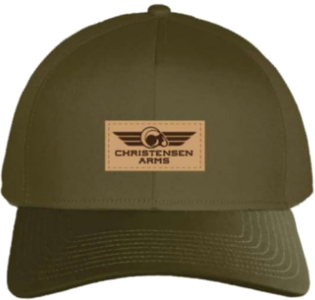 Christensen Arms Christensen Arms Ram Wordmark Suede Patch Cap - Mens Dark Olive OSFM