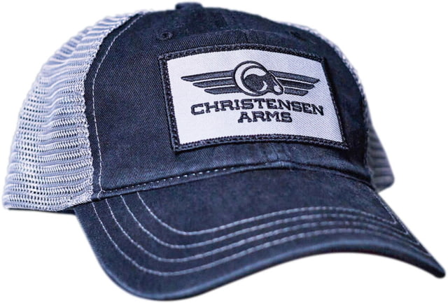 Christensen Arms Rectangle Logo Unstructured Cap Grey/Dark Charcoal One Size