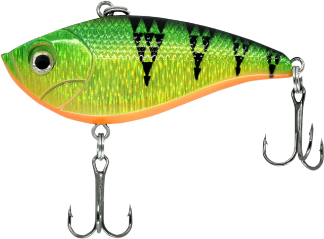 CHUBBS Loud Shad 2 3/4in 5/8oz #4 Hook Front #6 Hook Back Metallic Perch