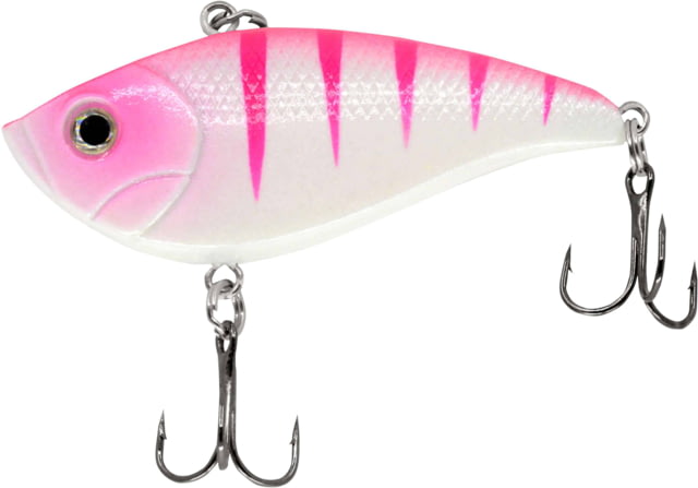 CHUBBS Loud Shad 2 3/4in 5/8oz #4 Hook Front #6 Hook Back Pink Tiger Glow