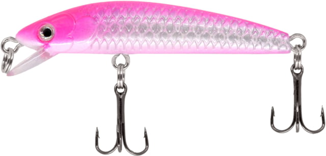 CHUBBS Panfish Minnow 2in 1/16 oz #12 Hook Pink Flash
