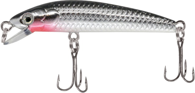 CHUBBS Panfish Minnow 2in 1/16 oz #12 Hook Silver/Black
