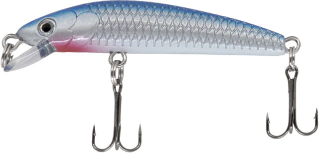 CHUBBS Panfish Minnow 2in 1/16 oz #12 Hook Silver/Blue