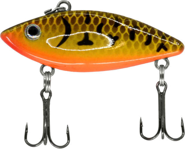 CHUBBS Panfish Rattle Shad 1 1/2in 5/32 oz #12 Hook Brown Craw