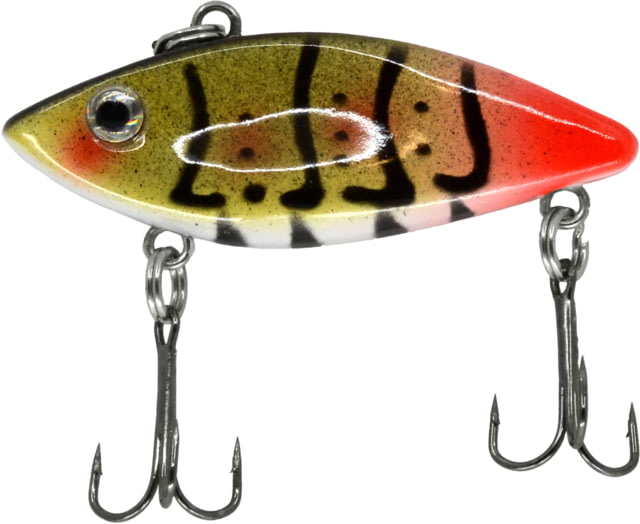 CHUBBS Panfish Rattle Shad 1 1/2in 5/32 oz #12 Hook Firetail Craw