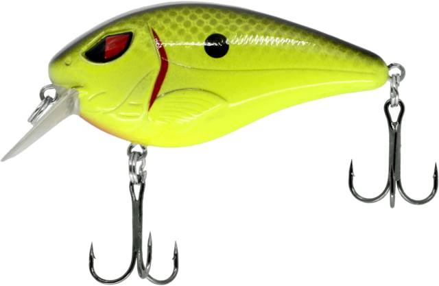 CHUBBS Rattling Square Bill 2 3/4in 11/16oz #6 Hook Chart/Black