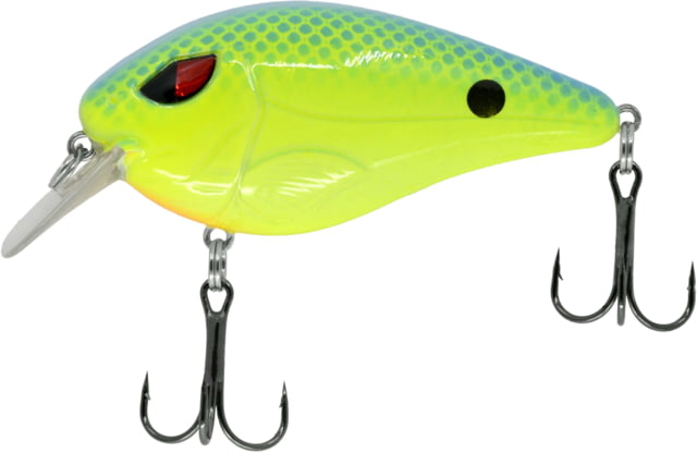 CHUBBS Rattling Square Bill 2 3/4in 11/16oz #6 Hook Chart/Blue