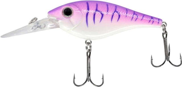 CHUBBS Shad 5 2in 3/16oz #8 Hooks Purple Tiger