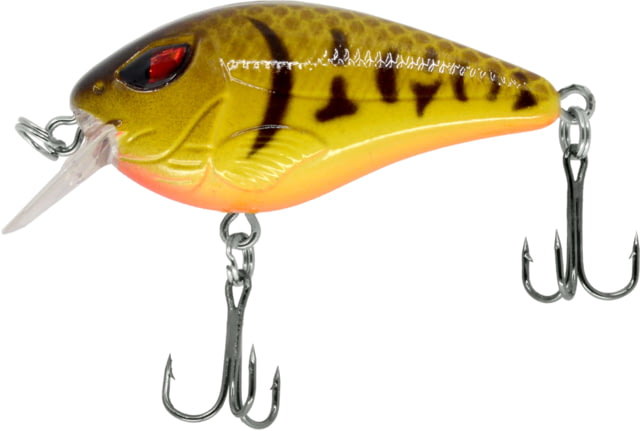 CHUBBS Shallow Square Bill 2in 1/4oz #6 Hook Orange Craw