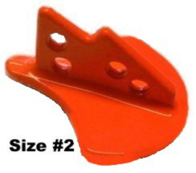 Church Tackle Co. Stingray Diving Weight #2 1.4oz Orange 2 Pack