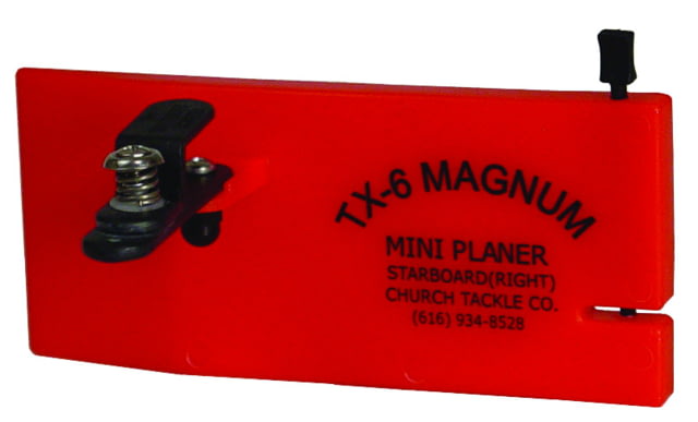 Church Tackle Co. TX6 Magnum Mini Planer Board Port/Left