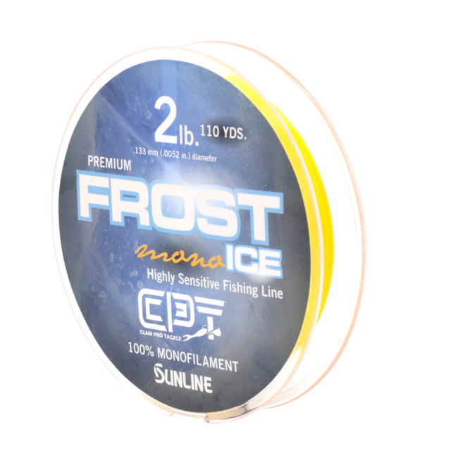 Clam CPT Frost Monofiliment - 3lb - Gold - 300 Yard