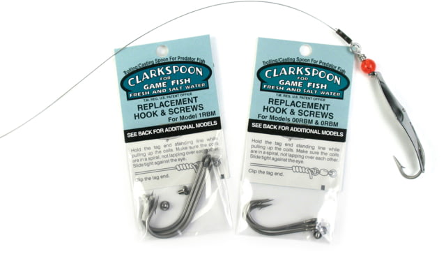 Clarkspoon Replacement Hooks and Screws fit #1 Clarkspoons