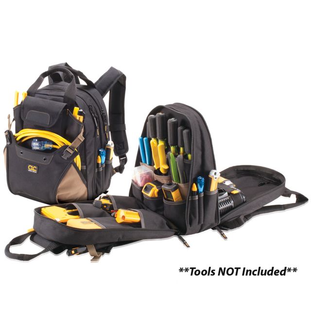 CLC Work Gear 44 Pocket Deluxe Tool Backpack