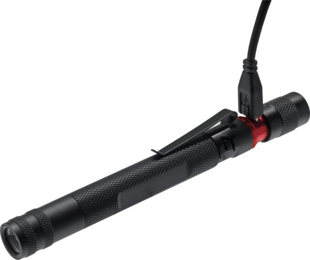Coast HP3R Rechargeable Focusing Penlight 245 Lumens Li-Polymer/2 x AAA Black