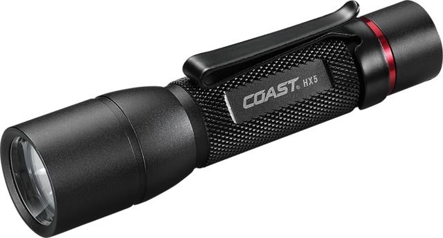 Coast HX5 High Performance LED Flashlight 345 Lumens Box