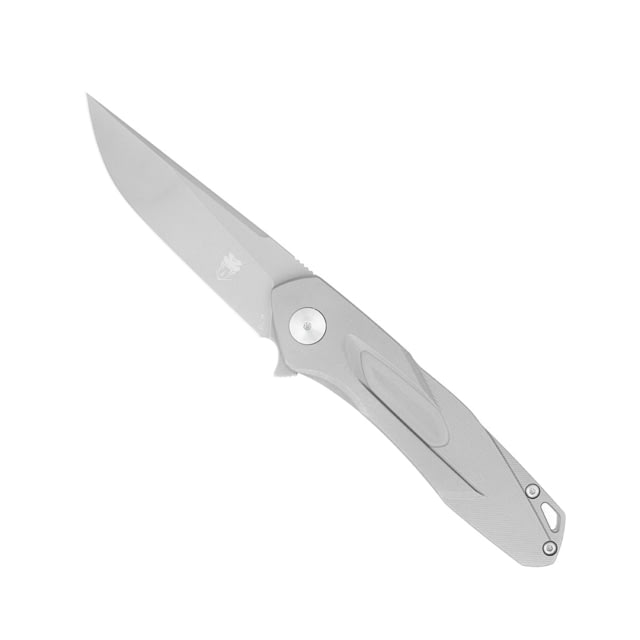 CobraTec Knives Ace Folder Knive 3.25in Bohler M390 Drop Point Blade Silver