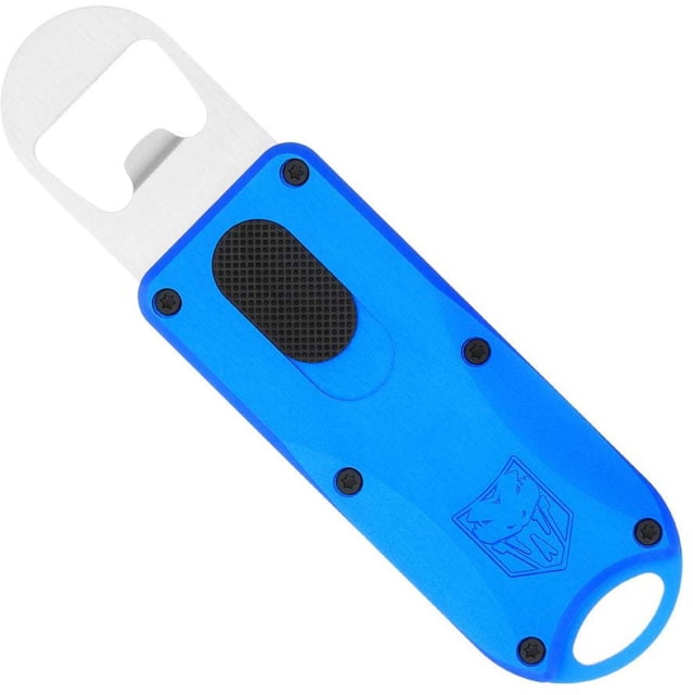 CobraTec Knives OTF Bottle Opener Blue