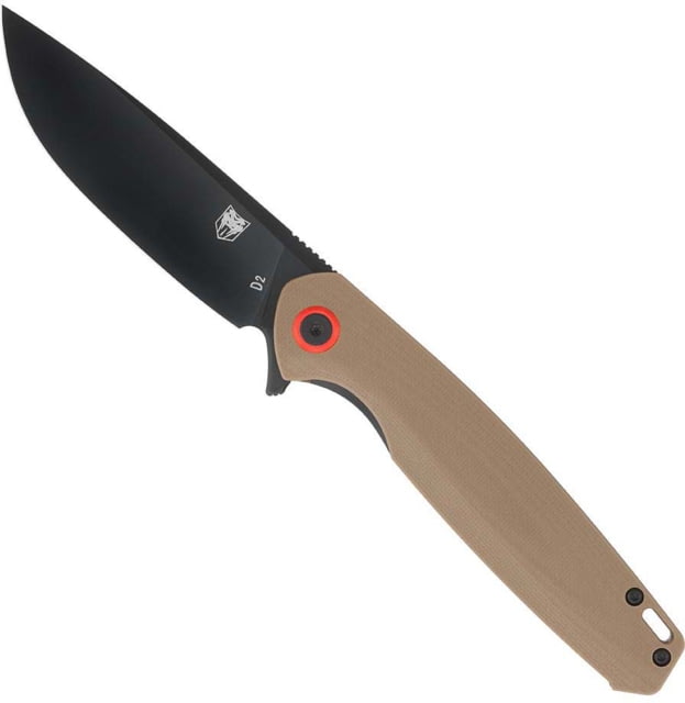 CobraTec Knives Rath Folding Knife 3.5in G-10 Brown