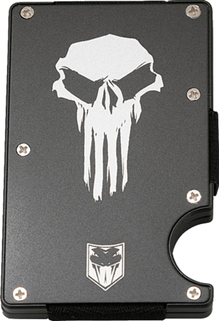 Cobratec Knives Cobratec Rfid Punisher Thin Aluminum Wallet W/money Clip