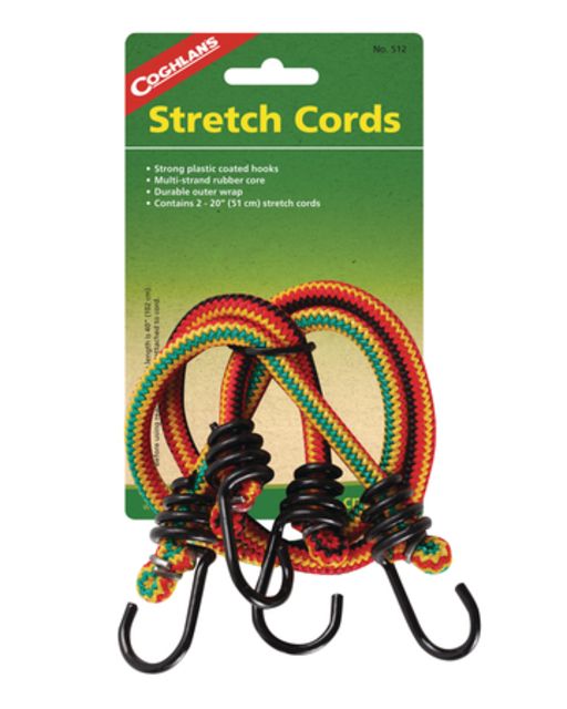Coghlans 20 Inch Stretch Cord 2-Pack