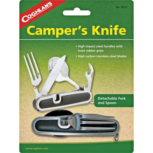 Coghlans Camper's Knife/fork/spoon