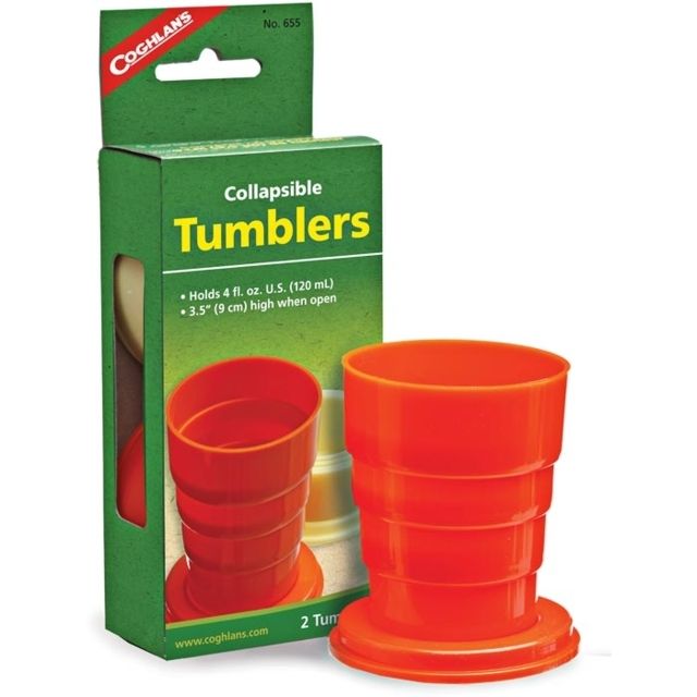 Coghlans Collapsible Tumblers 2pk
