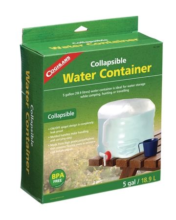 Coghlans Collapsible Water Container 5 Gallon