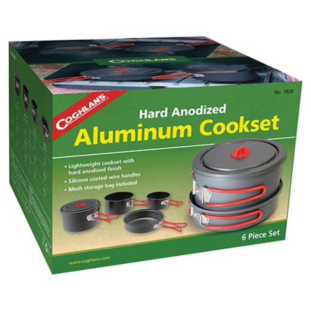 Coghlans Hard Anodized Family Cook Set