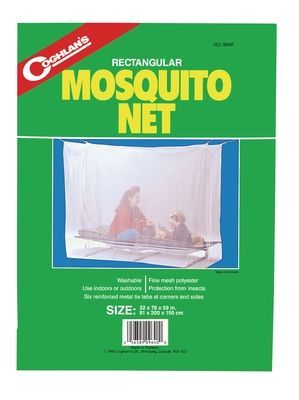 Coghlans Mosquito Net White 32x78x59 Inches