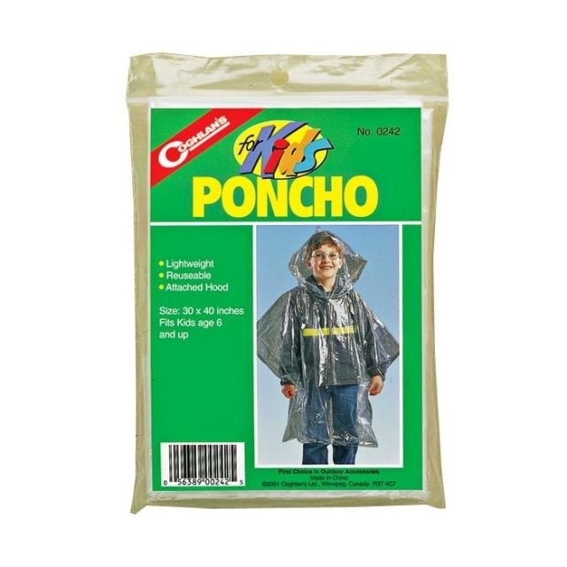 Coghlans Poncho For Kids 0