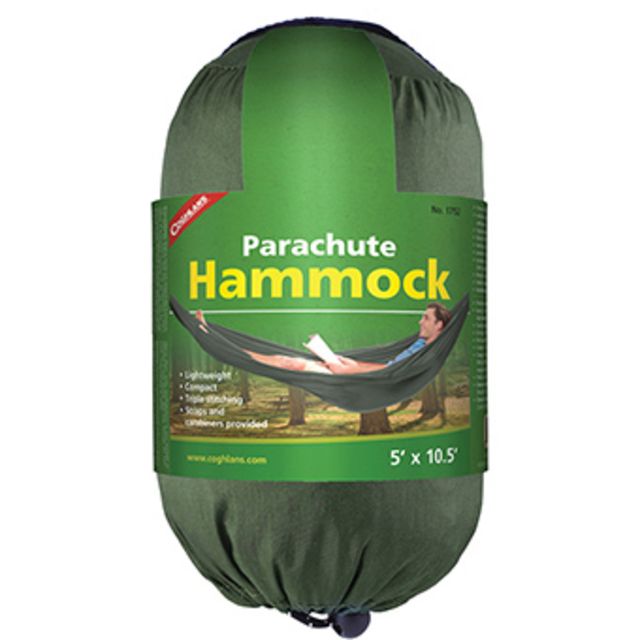 Coghlans Single Parachute Hammock Green
