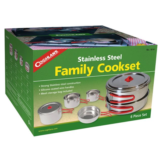 Coghlans Stainless Steel Cook Set