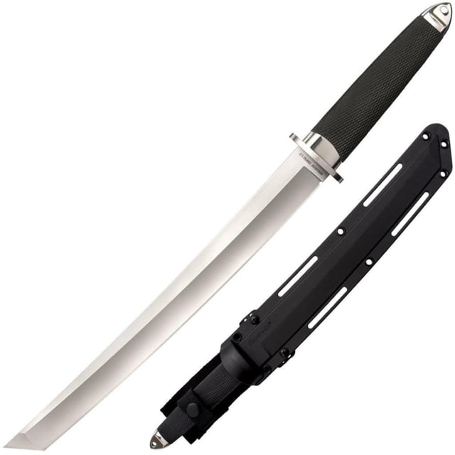 Cold Steel 3V Magnum Tanto XII Fixed Blade Knife 12in VG-10 San Mai Tanto Blade Black Kray-Ex Handle
