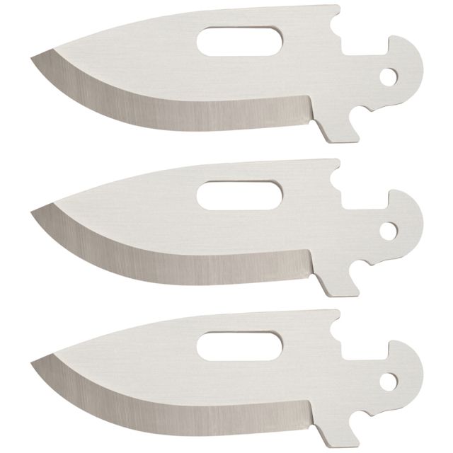 Cold Steel Click N Cut Replacement Blade 3 Pack of 2.5in Drop Point Blades