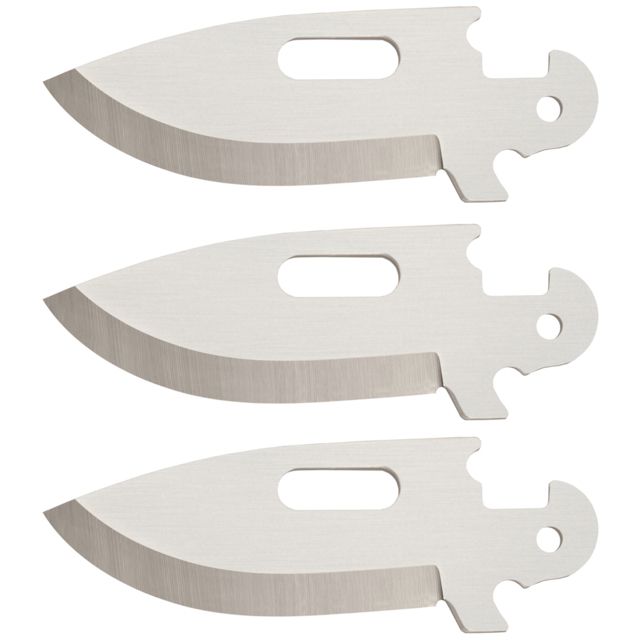 Cold Steel Cold Steel Click N Cut Replacement Blade 3 Pack of 2.5in Drop Point Blades