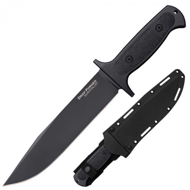 Cold Steel Drop Forged Survivalist 8in Blade Length 52100 High Carbon Steel Knife