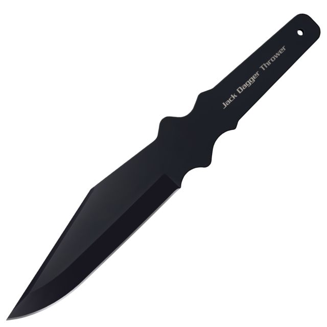 Cold Steel Jack Dagger Thrower 14in Fixed Blade Knife Black 14in
