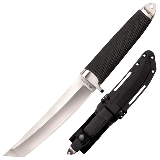 Cold Steel Master Tanto in San Mai 11 1/2in Fixed Knife Black/ Silver