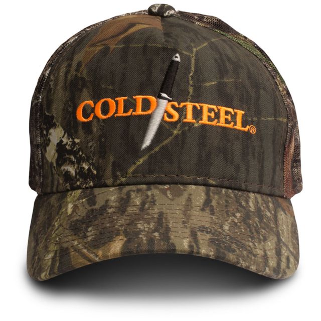 Cold Steel Mossy Oak Hat Brown Green One Size Fits All
