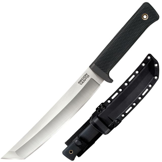 Cold Steel Recon Tanto in San Mai 11 3/4in Fixed Blade Knife Black/Silver