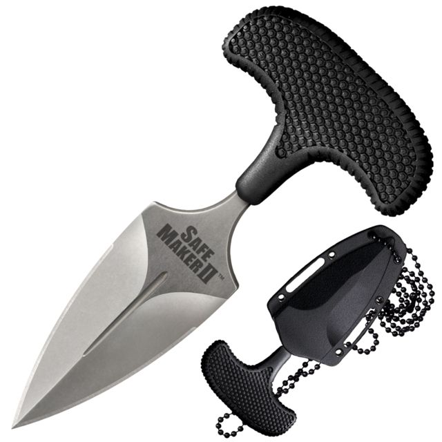 Cold Steel Safe Maker II AUS 8A Stainless Knife Black/Silver 5in