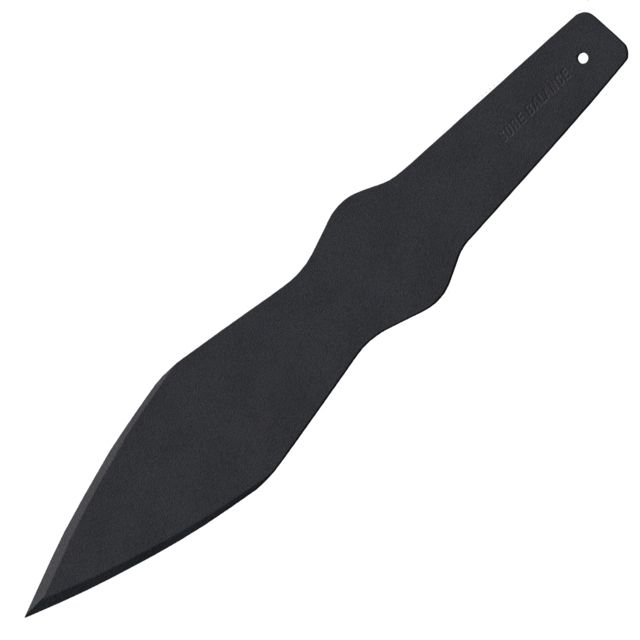 Cold Steel Sure Balance Thrower All Black 1055 Carbon Steel Plain Edge Knife