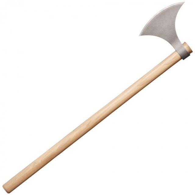 Cold Steel Viking Battle Axe 30in Long Straight Grain Hickory Handle 1055 Carbon Steel
