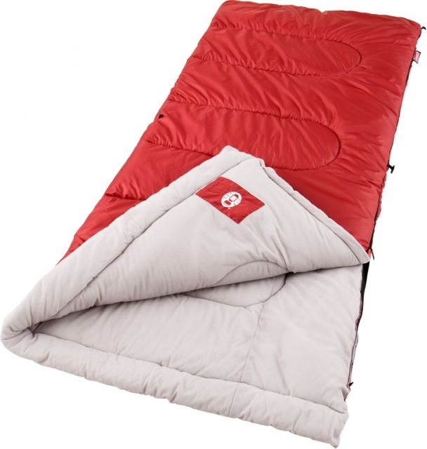 Coleman Cold Weather Rectangular Sleeping Bag Palmetto Cool 33in. x 75in. 187515