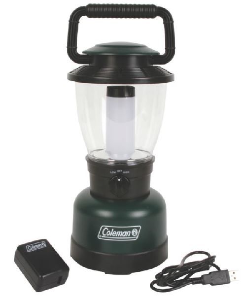 Coleman Rugged Rechargeable 400L LED Lantern Li-Ion Green / Black