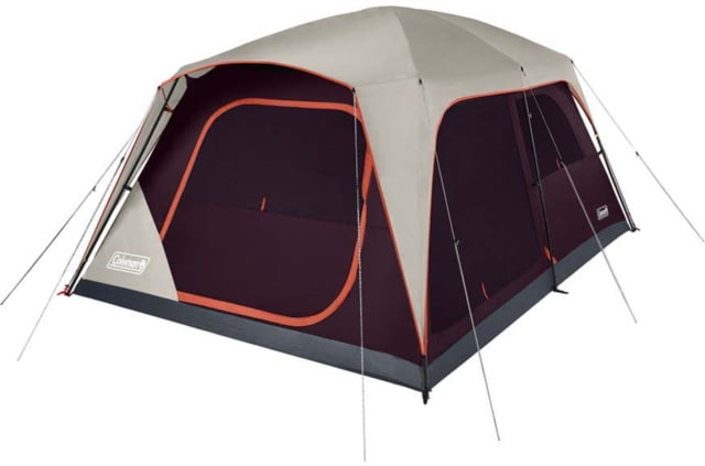 Coleman Skylodge 10-Person Camping Tent Blackberry