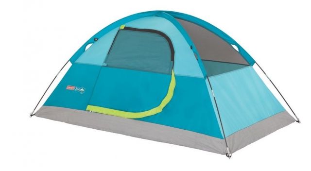 Coleman Wonderlake 2-Person Dome Youth Tent Teal 4 x 7 ft