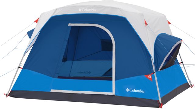 Columbia 6 Person Mammoth Creek Cabin Tent Blue/Dark Blue/Graphite/Gray/Orange