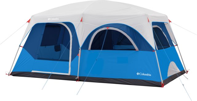 Columbia 8 Person Mammoth Creek Cabin Tent Blue/Dark Blue/Graphite/Gray/Orange